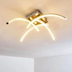 Hofstein Elia Deckenleuchte LED Chrom, 1-flammig -LED Leuchten Verkäufe 2022 elia deckenleuchte h167398 5