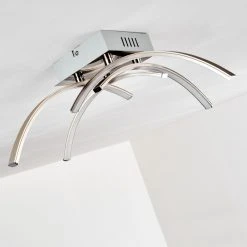 Hofstein Elia Deckenleuchte LED Chrom, 1-flammig -LED Leuchten Verkäufe 2022 elia deckenleuchte h167398 8