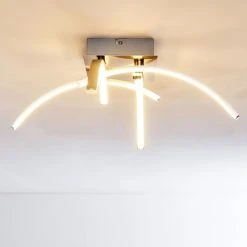 Hofstein Elia Deckenleuchte LED Chrom, 1-flammig -LED Leuchten Verkäufe 2022 elia deckenleuchte h167398 9