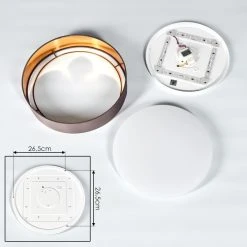 Hofstein Elsa Deckenleuchte LED Wei&szlig;, 1-flammig -LED Leuchten Verkäufe 2022 elsa deckenleuchte h3390672 4