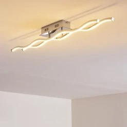 Hofstein Embree Deckenleuchte LED Edelstahl, 2-flammig 31 Hofstein Embree Deckenleuchte LED Edelstahl, 2-flammig -LED Leuchten Verkäufe 2022 embree deckenleuchte h3008539 14