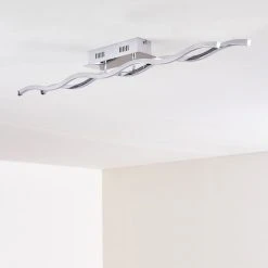 Hofstein Embree Deckenleuchte LED Edelstahl, 2-flammig 23 Hofstein Embree Deckenleuchte LED Edelstahl, 2-flammig -LED Leuchten Verkäufe 2022 embree deckenleuchte h3008539 6