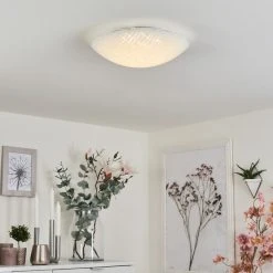 Hofstein Emibois Deckenleuchte LED Chrom, 1-flammig -LED Leuchten Verkäufe 2022 emibois deckenleuchte h3458853 6