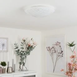 Hofstein Emibois Deckenleuchte LED Chrom, 1-flammig -LED Leuchten Verkäufe 2022 emibois deckenleuchte h3458853 9