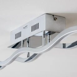 Paul Neuhaus Leuchten EMMA Deckenleuchte LED Edelstahl, 2-flammig -LED Leuchten Verkäufe 2022 emma deckenleuchte 8450 17 4