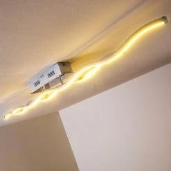 Paul Neuhaus Leuchten EMMA Deckenleuchte LED Edelstahl, 2-flammig -LED Leuchten Verkäufe 2022 emma deckenleuchte 8450 17 5