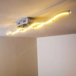 Paul Neuhaus Leuchten EMMA Deckenleuchte LED Edelstahl, 2-flammig -LED Leuchten Verkäufe 2022 emma deckenleuchte 8450 17 7