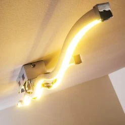 Paul Neuhaus Leuchten EMMA Deckenleuchte LED Edelstahl, 2-flammig -LED Leuchten Verkäufe 2022 emma deckenleuchte 8450 17 8