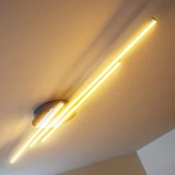 Hofstein Emo Deckenleuchte LED Stahl geb&uuml;rstet, 3-flammig -LED Leuchten Verkäufe 2022 emo deckenleuchte h3009222 2