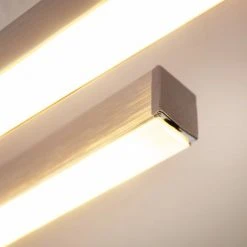 Hofstein Emo Deckenleuchte LED Stahl geb&uuml;rstet, 3-flammig -LED Leuchten Verkäufe 2022 emo deckenleuchte h3009222 5