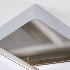 Hofstein Eriz Deckenleuchte LED Nickel-Matt, 4-flammig, Fernbedienung, Farbwechsler -LED Leuchten Verkäufe 2022 eriz deckenleuchte h3298121 do2 24