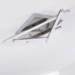 Hofstein Eriz Deckenleuchte LED Nickel-Matt, 4-flammig, Fernbedienung, Farbwechsler -LED Leuchten Verkäufe 2022 eriz deckenleuchte h3298121 do2 28