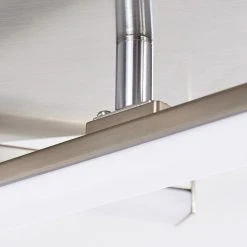 Hofstein Eriz Deckenleuchte LED Nickel-Matt, 4-flammig, Fernbedienung, Farbwechsler -LED Leuchten Verkäufe 2022 eriz deckenleuchte h3298121 do2 9