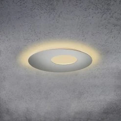 Escale BLADE OPEN Deckenleuchte LED Silber, 1-flammig