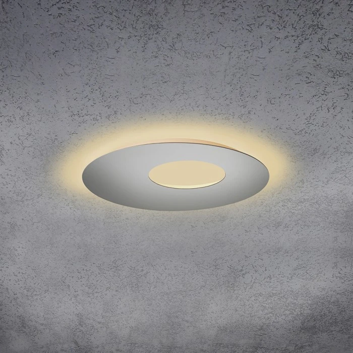 Escale BLADE OPEN Deckenleuchte LED Silber, 1-flammig 1 Escale BLADE OPEN Deckenleuchte LED Silber, 1-flammig