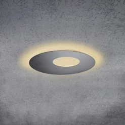 Escale BLADE OPEN Deckenleuchte LED Grau, 1-flammig