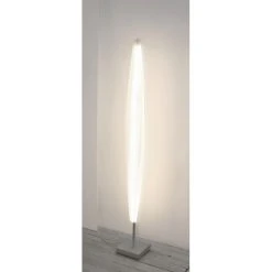 Escale Stratos Stehleuchte LED Nickel-Matt, 1-flammig
