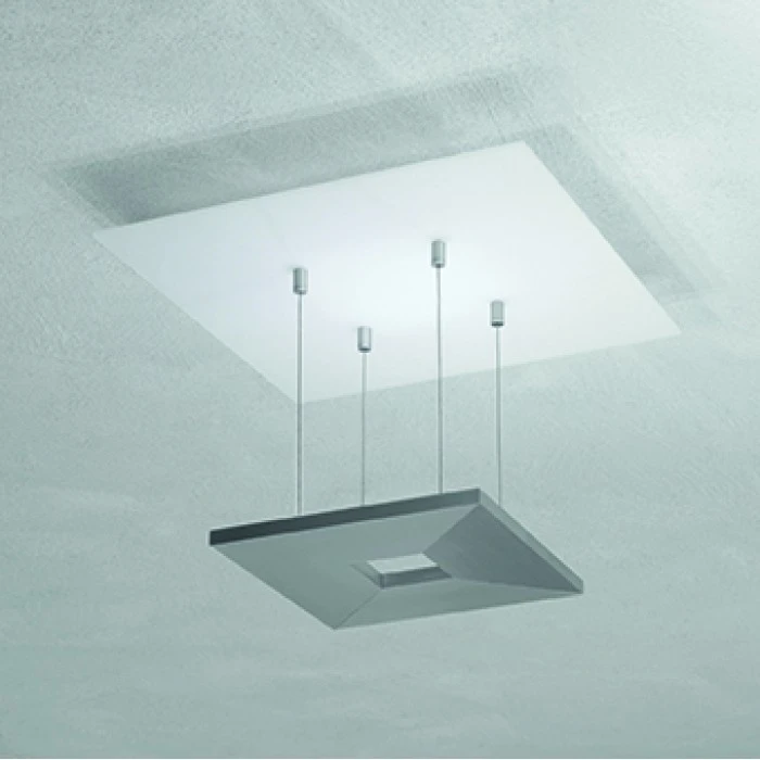 Escale ZEN D2W Deckenleuchte LED Anthrazit, Weiß, 4-flammig 1 Escale ZEN D2W Deckenleuchte LED Anthrazit, Weiß, 4-flammig