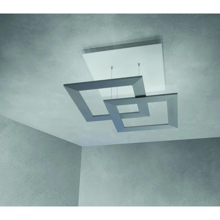 Escale ZEN D2W Deckenleuchte LED Grau, 10-flammig 1 Escale ZEN D2W Deckenleuchte LED Grau, 10-flammig