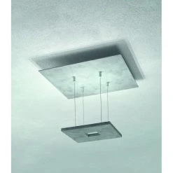 Escale ZEN D2W Deckenleuchte LED Grau, 4-flammig