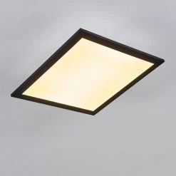 Hofstein Essaouira Deckenpanel LED Schwarz, 1-flammig, Fernbedienung -LED Leuchten Verkäufe 2022 essaouira deckenpanel h3371886 11