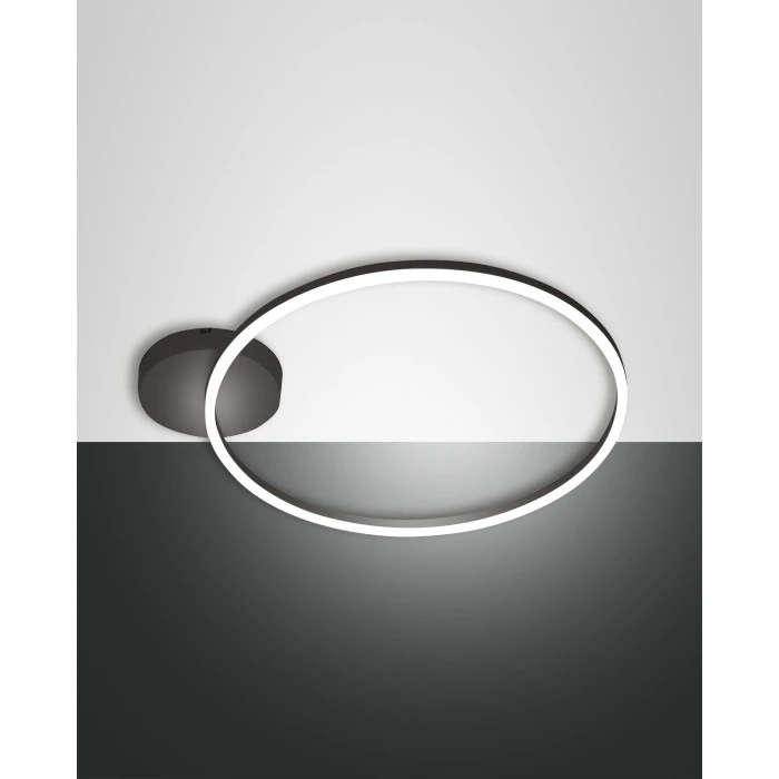 Fabas Luce Giotto Deckenleuchte LED Schwarz, 1-flammig 2 Fabas Luce Giotto Deckenleuchte LED Schwarz, 1-flammig – Bild 2