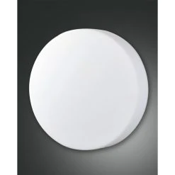 Fabas Luce Graff Deckenleuchte LED Weiß, 1-flammig