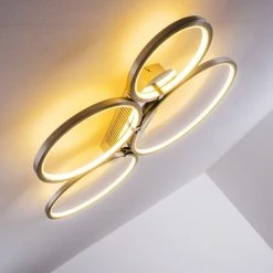 Hofstein Fallo Deckenleuchte LED Chrom, 1-flammig -LED Leuchten Verkäufe 2022 fallo deckenleuchte h167466 10