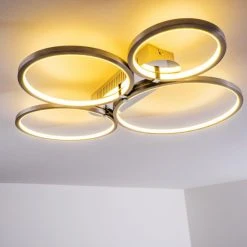 Hofstein Fallo Deckenleuchte LED Chrom, 1-flammig -LED Leuchten Verkäufe 2022 fallo deckenleuchte h167466 13