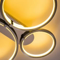 Hofstein Fallo Deckenleuchte LED Chrom, 1-flammig -LED Leuchten Verkäufe 2022 fallo deckenleuchte h167466 16