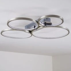 Hofstein Fallo Deckenleuchte LED Chrom, 1-flammig -LED Leuchten Verkäufe 2022 fallo deckenleuchte h167466 20