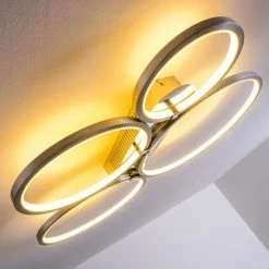 Hofstein Fallo Deckenleuchte LED Chrom, 1-flammig -LED Leuchten Verkäufe 2022 fallo deckenleuchte h167466 21