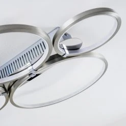 Hofstein Fallo Deckenleuchte LED Chrom, 1-flammig -LED Leuchten Verkäufe 2022 fallo deckenleuchte h167466 5