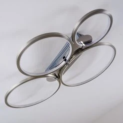 Hofstein Fallo Deckenleuchte LED Chrom, 1-flammig -LED Leuchten Verkäufe 2022 fallo deckenleuchte h167466 6