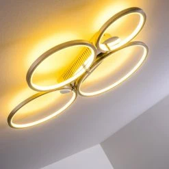 Hofstein Fallo Deckenleuchte LED Chrom, 1-flammig -LED Leuchten Verkäufe 2022 fallo deckenleuchte h167466 8