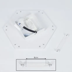 Hofstein Fanebal Deckenpanel LED Wei&szlig;, 1-flammig -LED Leuchten Verkäufe 2022 fanebal deckenpanel h3418673 4