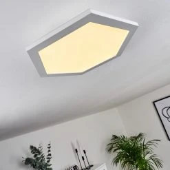 Hofstein Fanebal Deckenpanel LED Wei&szlig;, 1-flammig -LED Leuchten Verkäufe 2022 fanebal deckenpanel h3418673 8