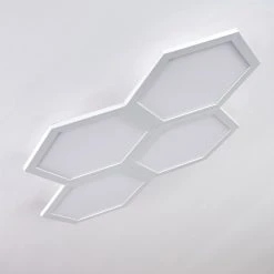 Hofstein Fanebal Deckenpanel LED Wei&szlig;, 1-flammig -LED Leuchten Verkäufe 2022 fanebal deckenpanel h3419120 7