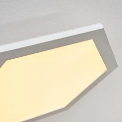 Hofstein Fanebal Deckenpanel LED Wei&szlig;, 1-flammig -LED Leuchten Verkäufe 2022 fanebal deckenpanel h3419137 5