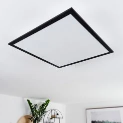 Hofstein Farc LED Panel Schwarz, Wei&szlig;, 1-flammig, Fernbedienung -LED Leuchten Verkäufe 2022 farc led panel h3326329 18