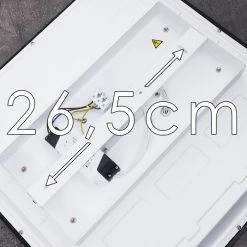 Hofstein Farc LED Panel Schwarz, Wei&szlig;, 1-flammig, Fernbedienung -LED Leuchten Verkäufe 2022 farc led panel h3326329 22