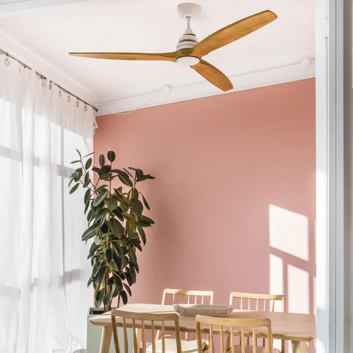 Faro Barcelona Alo Deckenventilator LED Weiß, 1-flammig, Fernbedienung 1 Faro Barcelona Alo Deckenventilator LED Weiß, 1-flammig, Fernbedienung