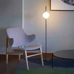 Faro Barcelona Le Vita Stehleuchte LED Schwarz, 1-flammig