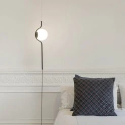 Faro Barcelona Le Vita Stehleuchte LED Schwarz, 1-flammig