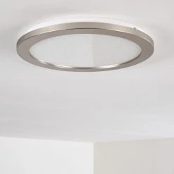 Hofstein Fasola Deckenleuchte LED Nickel-Matt, 1-flammig -LED Leuchten Verkäufe 2022 fasola deckenleuchte h3266069 do4 16