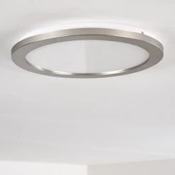 Hofstein Fasola Deckenleuchte LED Nickel-Matt, 1-flammig -LED Leuchten Verkäufe 2022 fasola deckenleuchte h3266069 do4 23