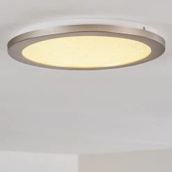 Hofstein Fasola Deckenleuchte LED Nickel-Matt, 1-flammig -LED Leuchten Verkäufe 2022 fasola deckenleuchte h3266069 do4 3