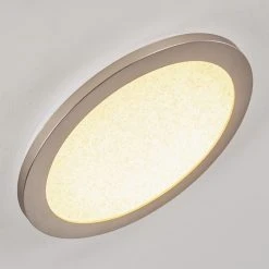 Hofstein Fasola Deckenleuchte LED Nickel-Matt, 1-flammig -LED Leuchten Verkäufe 2022 fasola deckenleuchte h3266069 do4 9