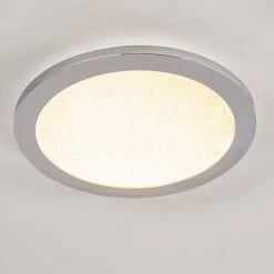 Hofstein Fasola Deckenleuchte LED Nickel gl&auml;nzend, 1-flammig -LED Leuchten Verkäufe 2022 fasola deckenleuchte h3266083 do4 11