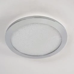 Hofstein Fasola Deckenleuchte LED Nickel gl&auml;nzend, 1-flammig -LED Leuchten Verkäufe 2022 fasola deckenleuchte h3266083 do4 17